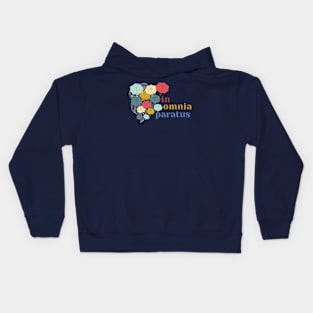 In Omnia Paratus Color Kids Hoodie